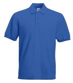 Fruit of the Loom, 65/35 Heavy Polo, polo majica za muškarce, royal plava, XL