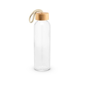 CROSBY. Staklena boca od 520 ml sa poklopcem od bambusa