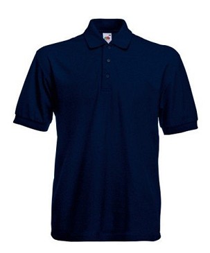 Fruit of the Loom, 65/35 Heavy Polo, polo majica za muškarce,tamno teget , M