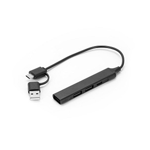 BENIOFF. A multifunctional hub that expands your device’s connectivity, made from recycled PET (xxx% rPET) and recycled aluminium (xxx% rAL)