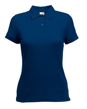 Fruit of the Loom, 65/35 Ladies Polo, polo majica za žene, teget, S