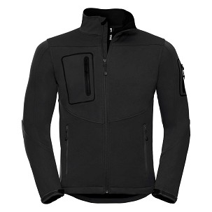 RUSSELL Men's Sportshell Three-Layer Jacket