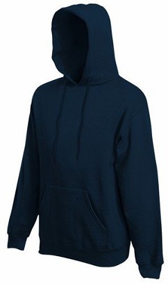 Fruit of the Loom, Premium Hooded Sweat, hooded sweatshirt, dark tailored, L