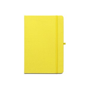 ANNE. A5 notebook in recycled polyester (100% rPET) with lined pages