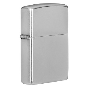ZIPPO 205, metal lighter in a gift box, shiny metal