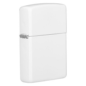 ZIPPO 214, metal lighter in a gift box, white
