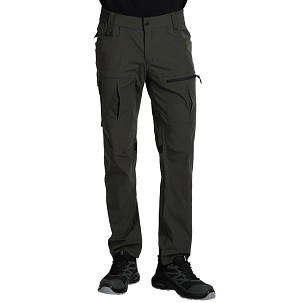 PANTHER PANTS S, elastic work pants, olive