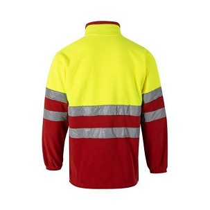 VL EROS. Two-tone fleece jacket (280g/m²), in polyester (100%)