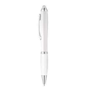 SANS. Ball pen with metal clip
