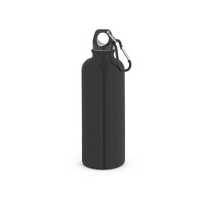 KELCE. Single-wall stainless steel bottle with carabiner clip 550 ml