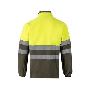 VL EROS. Two-tone fleece jacket (280g/m²), in polyester (100%)
