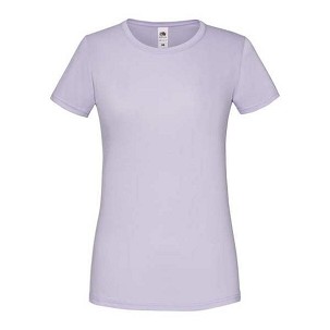 Fruit of the Loom, LADIES ICONIC 150T, ženska pamučna majica, boja lavande, L