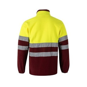 VL EROS. Two-tone fleece jacket (280g/m²), in polyester (100%)
