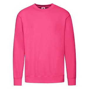 Fruit of the Loom, Lightweight Set-in Sweat, Classic Lightweight Men's Sweatshirt, Fuchsia, M