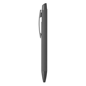 ORION SOFT, metal ball pen in metal gift tube, gray