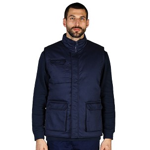CRAFT VEST, workwear bodywarmer blue