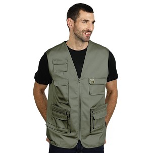 TRIGGER, workwear vest, olive