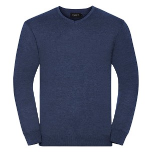 Men's Hooded V-neck Sweater