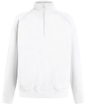 Fruit Of The Loom Fruit Of The Loom Lightweight Zip Neck Sweat, Light Sweat, Sweat, Light Sweat