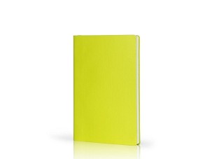CAPRI, notebook size 14.4 x 21.4 cm, light green