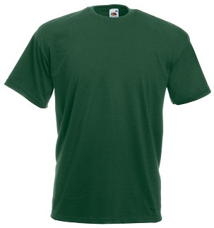Fruit of the Loom, Valueweight, Men's Cotton T-shirt, Forest Green, 2XL