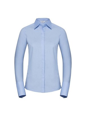RUSSELL ULTIMATE STRETCH Women's Long Sleeve Shirt