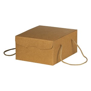 CORDINI, troslojna samosklopiva gift box with učkurom, bež