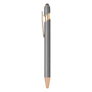 ARMADA GOLD, metalna "touch" hemijska olovka, silver