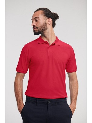 Russell Authentic Eco Polo muška majica crvena XS