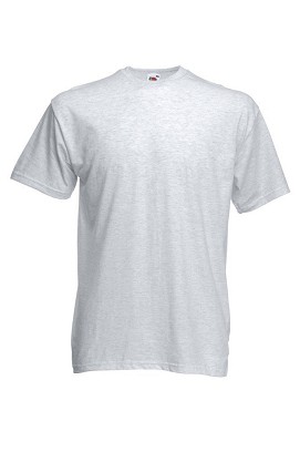 Fruit of the Loom, Valueweight, Men's Cotton Short Sleeve T-shirt, Melamine, S