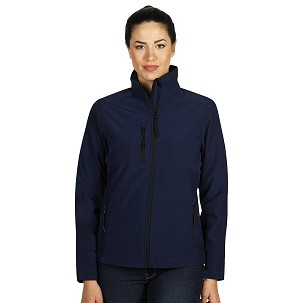 SKIPPER WOMEN, women's softshell jacket, blue