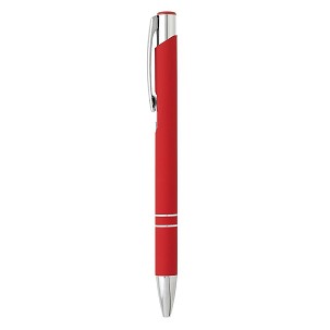 OGGI SOFT, metal ball pen, red