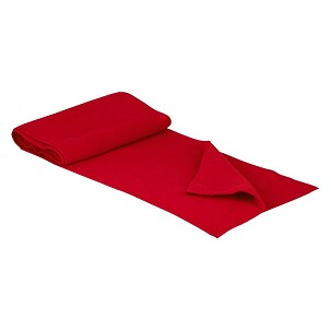 ALASKA, winter scarf, red