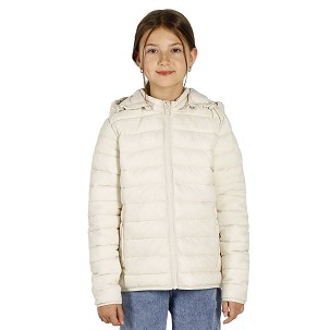 LIBERTY JACKET KID, dečja jakna sa kapuljačom, krem-bela