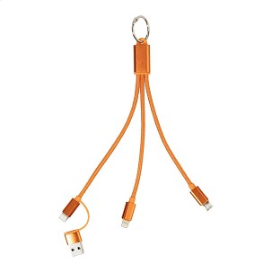 Rafob keyring USB charger cable