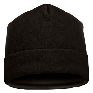 ALPINA, polar fleece winter cap, black
