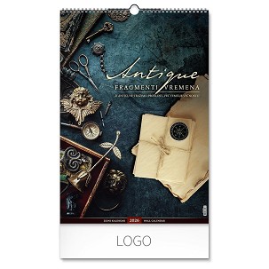 ANTIQUE, zidni kalendar: 7 listova, dvomesečni