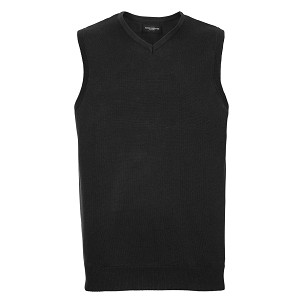RUSSEL Men's Sleeveless Knit Sweater