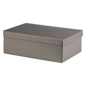EASY, troslojna samosklopiva gift box with poklopcem, siva