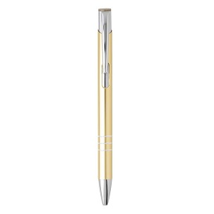 OGGI, metal ball pen, gold