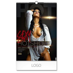 SEXY HOTSHOTS, wall calendar, 7 pages, b3 format