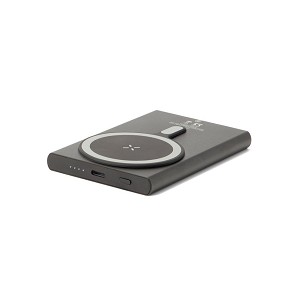 WRIGHT 5. Magnetna prenosiva baterija sa ultra brzim punjenjem od recikliranog aluminijuma i recikliranog PET-a 5'000 mAh