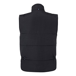VL NERGAL. Postavljeni prsluk, dvobojni, sa više džepova (120g/m²), od poliestera (100%)