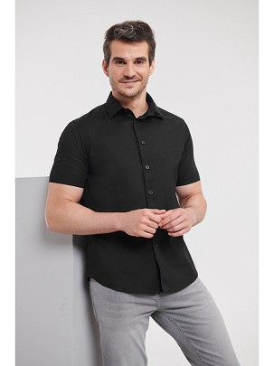 RUSSELL men's short-sleeved shirt FITTED
