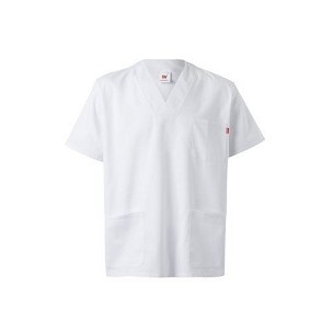 VL TLALOC. Twill tunic (190g/m²) with short sleeves, in polyester (65%) and cotton (35%)