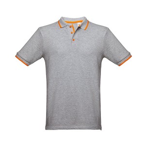 THC ROME. Men's slim fit polo shirt