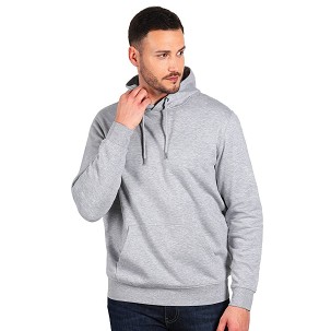 ABSOLUT HOODY 350, organic cotton hooded sweatshirt, 350 g/m2, ash