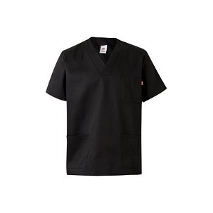 VL ILLAPA. Tunika od kepera (190g/m²) sa kratkim rukavima, od poliestera (65%) i pamuka (35%)