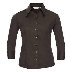 RUSSELL ženska košulja 3/4 rukavima TENCEL FITTED